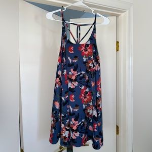 Thin strap floral dress